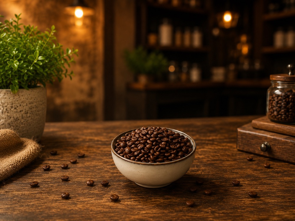 قهوه ترکیبی 50% روبوستا 50% عربیکا